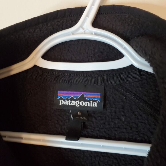 Men's Black Fleece Jacket - Picture 4 of 6